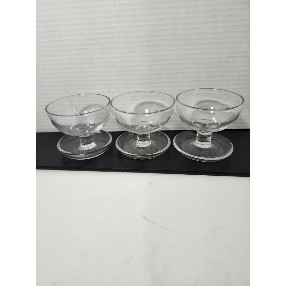 Vintage Dessert Cups Lot Of 3